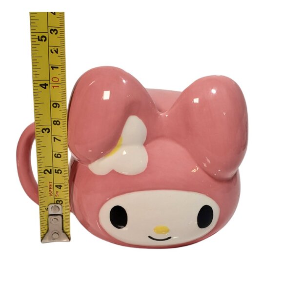 Vintage Sanrio My Melody 3D Mug - Pink (2004) with Lid - Collector Condition - Picture 5 of 8